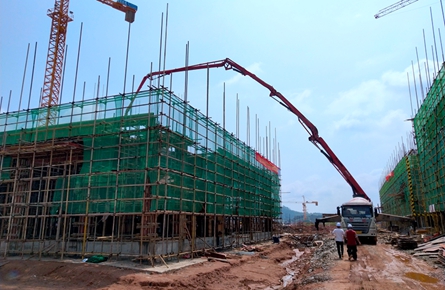 正威項(xiàng)目加快廠(chǎng)房建設(shè)